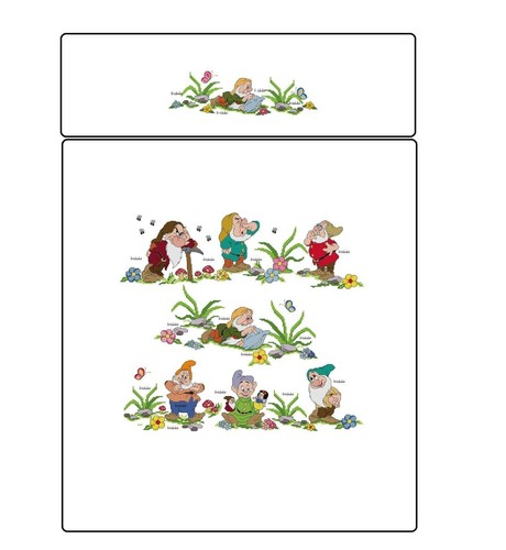 Schema punto croce - , sette