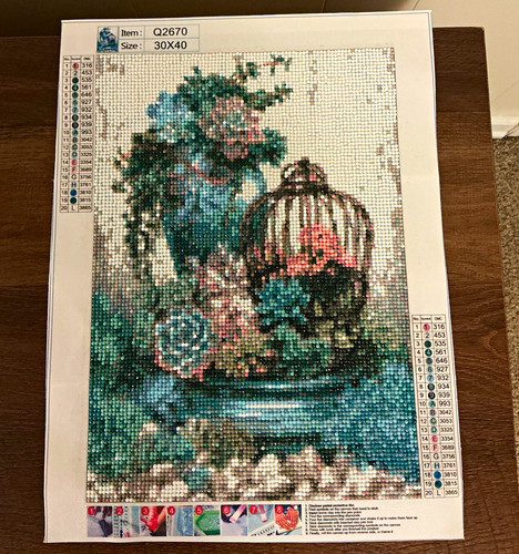 Diamante arte pittura fiori - diamante,