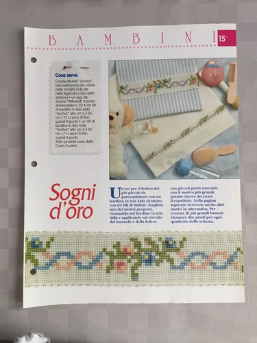 Schema punto croce bambini - punto,