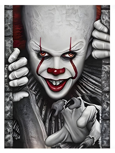 Pennywise clown horror - it,